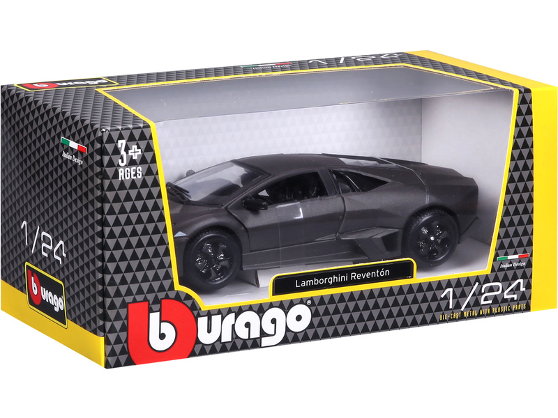 Bburago Plus Lamborghini Reventón 1:24 šedá metalíza