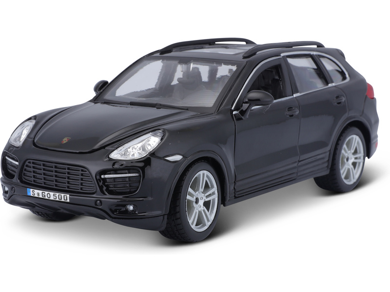 Bburago Plus Porsche Cayenne Turbo 1:24 černá