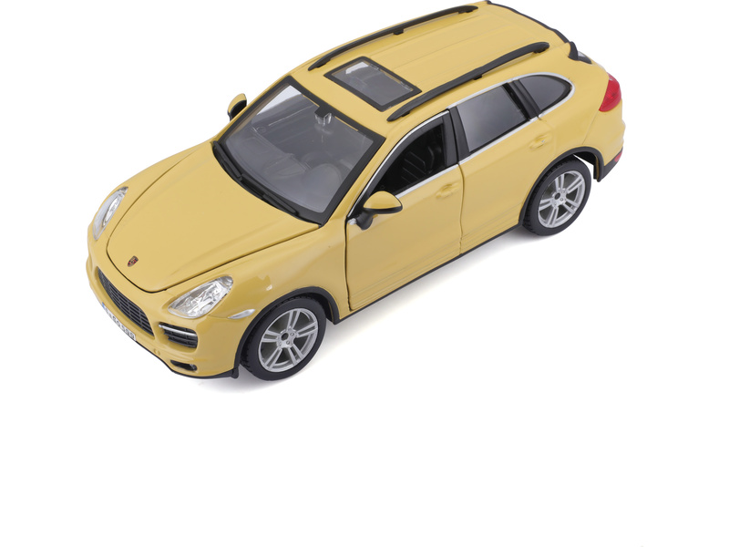 Bburago Plus Porsche Cayenne Turbo 1:24 žlutá