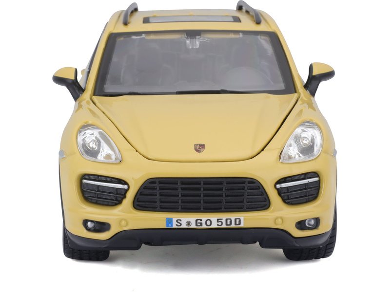 Bburago Plus Porsche Cayenne Turbo 1:24 žlutá