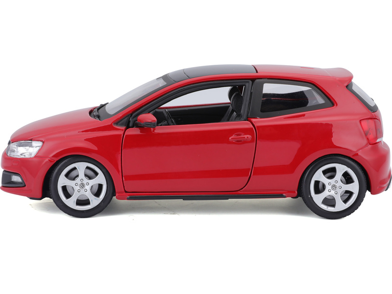 Bburago Plus VW Polo GTI Mark 5 1:24 červená
