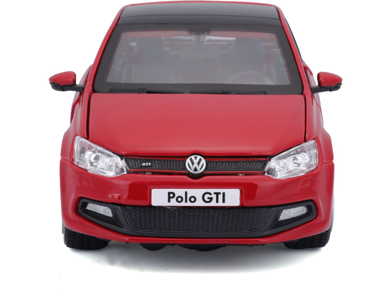 Bburago Plus VW Polo GTI Mark 5 1:24 červená