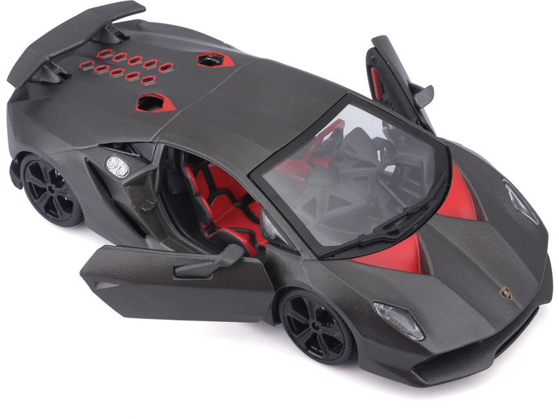 Bburago Plus Lamborghini Sesto Elemento 1:24 šedá metalíza