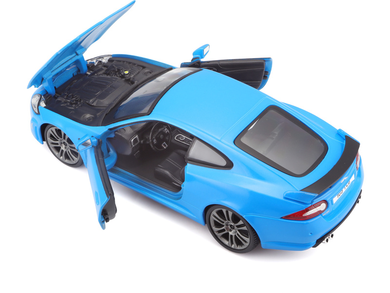 Bburago Plus Jaguar XKR-S 1:24 modrá