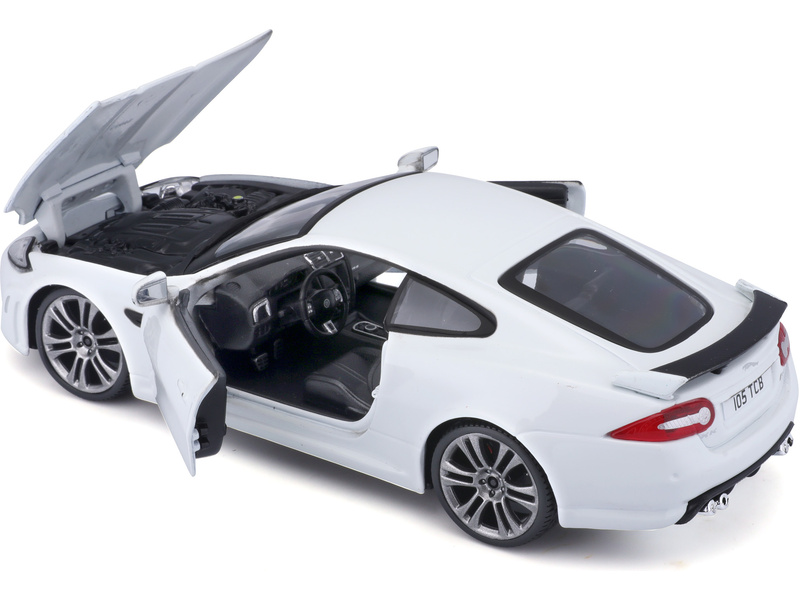Bburago Plus Jaguar XKR-S 1:24 bílá