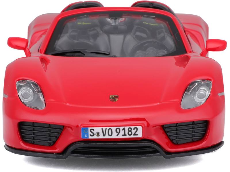 Bburago Plus Porsche 918 Spyder 1:24 červená
