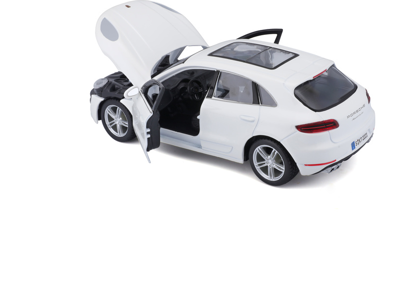 Bburago Plus Porsche Macan 1:24 bílá