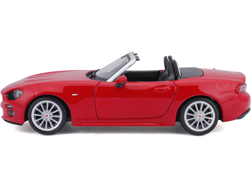 Bburago Plus Fiat 124 Spider 1:24 červená