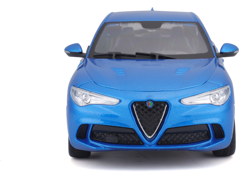 Bburago Alfa Romeo Stelvio 1:24 modrá metalíza