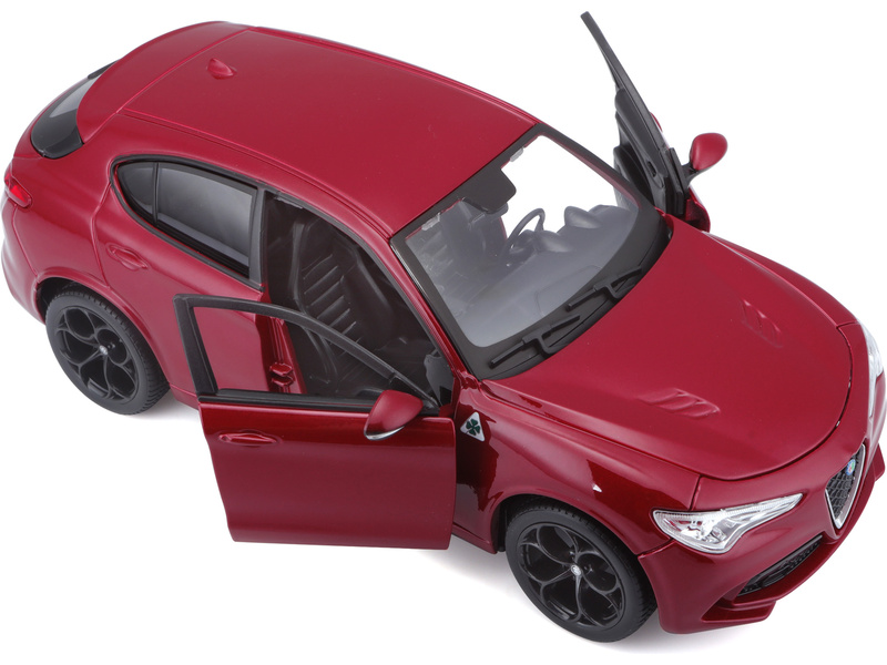 Bburago Alfa Romeo Stelvio 1:24 červená