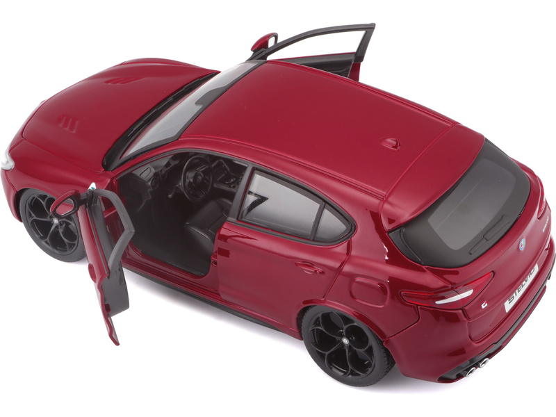 Bburago Alfa Romeo Stelvio 1:24 červená
