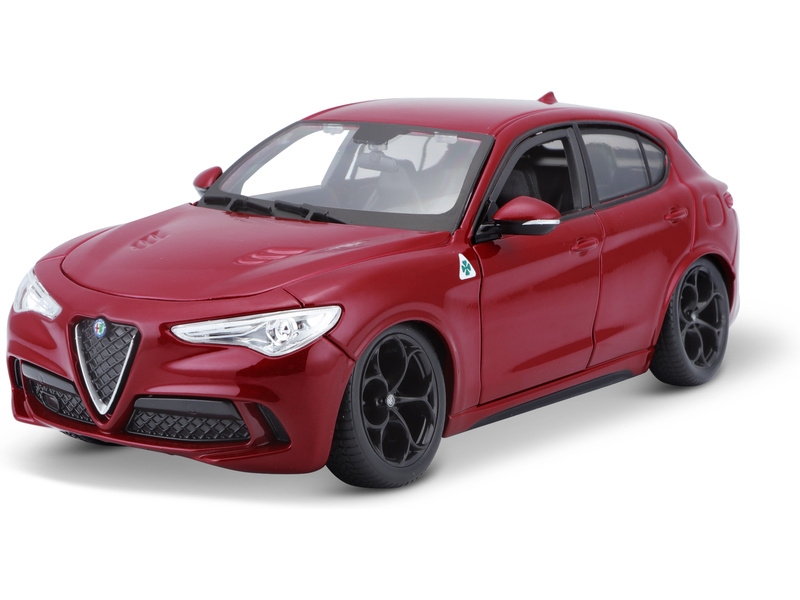 Bburago Alfa Romeo Stelvio 1:24 červená