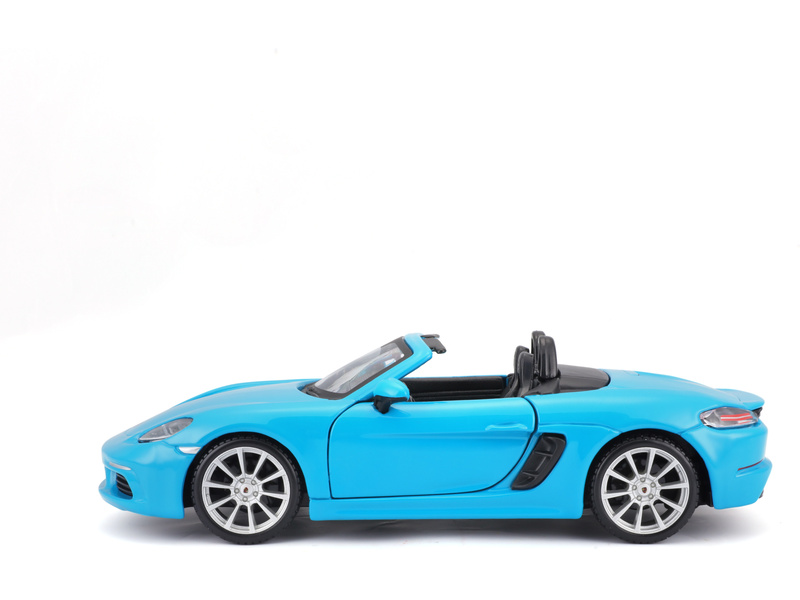 Bburago Porsche 718 Boxster 1:24 modrá
