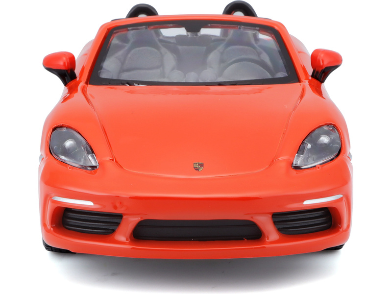 Bburago Porsche 718 Boxster 1:24 oranžová