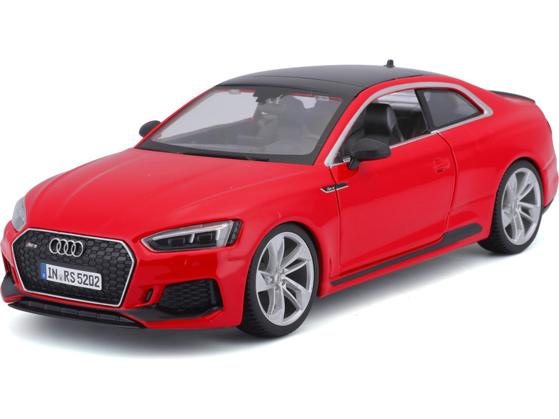 Bburago Audi RS 5 Coupe 1:24 červená