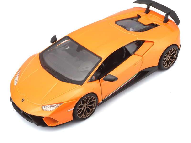 Bburago Lamborghini Huracan Performante 1:24 oranžová metalíza