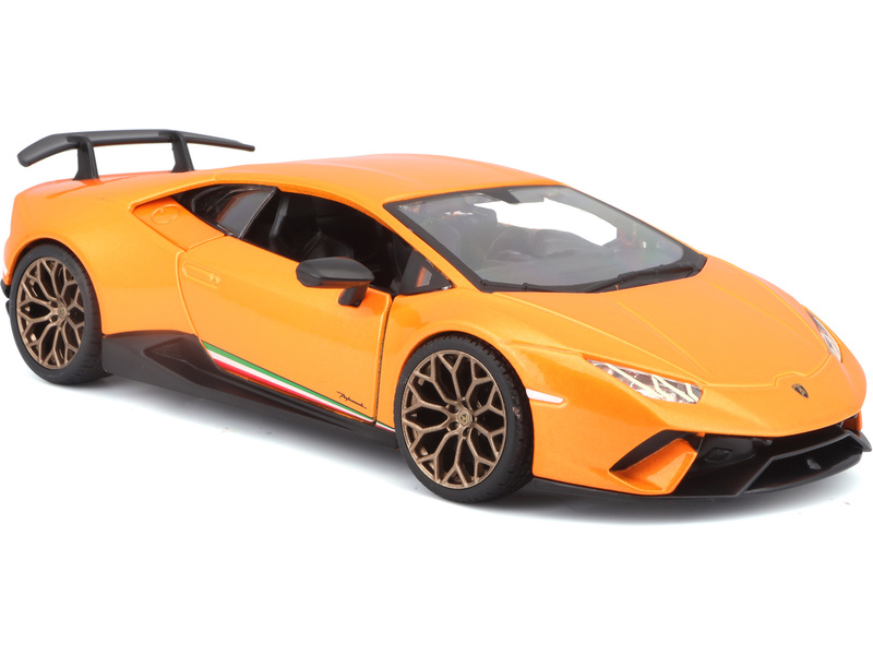 Bburago Lamborghini Huracan Performante 1:24 oranžová metalíza