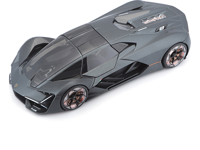Bburago Plus Lamborghini Terzo Millennio 1:24 šedá metalíza