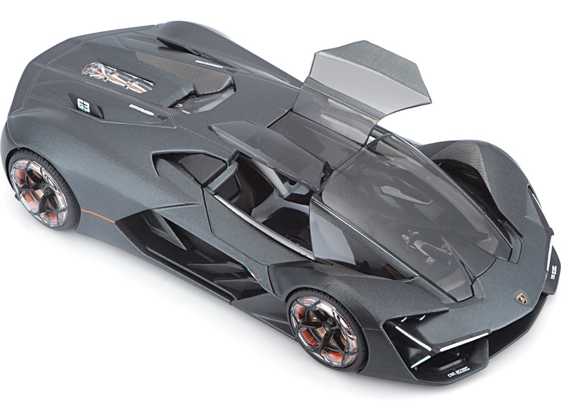 Bburago Plus Lamborghini Terzo Millennio 1:24 šedá metalíza