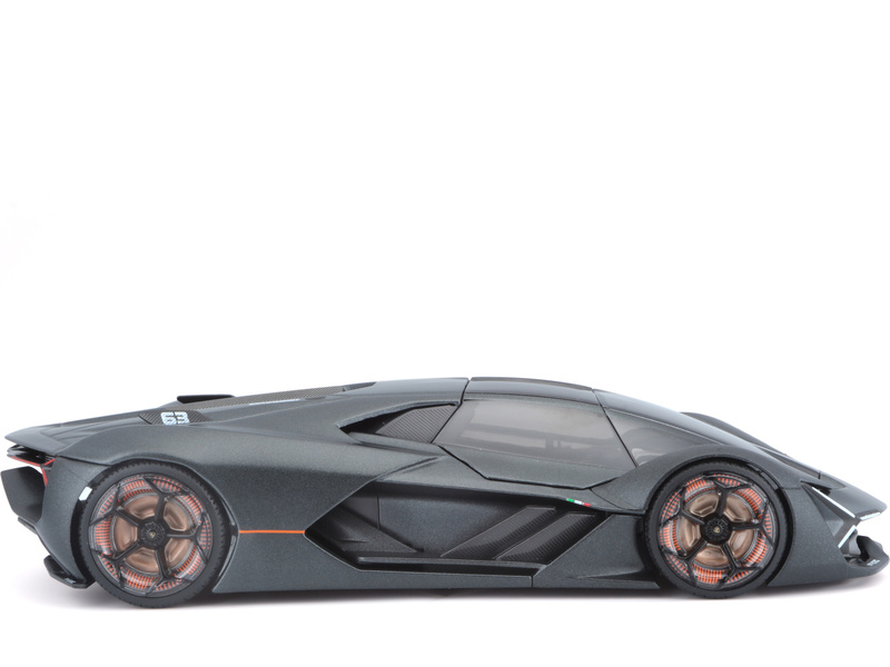 Bburago Plus Lamborghini Terzo Millennio 1:24 šedá metalíza