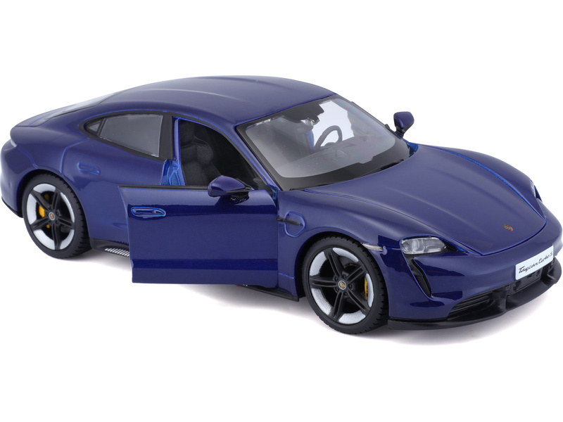 Bburago Porsche Taycan Turbo S 2019 Carrara 1:24 modrá