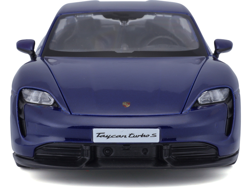 Bburago Porsche Taycan Turbo S 2019 Carrara 1:24 modrá