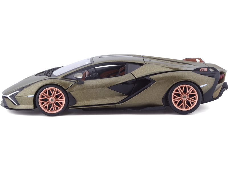 Bburago Lamborghini Sian FKP37 1:24 zelená metalíza