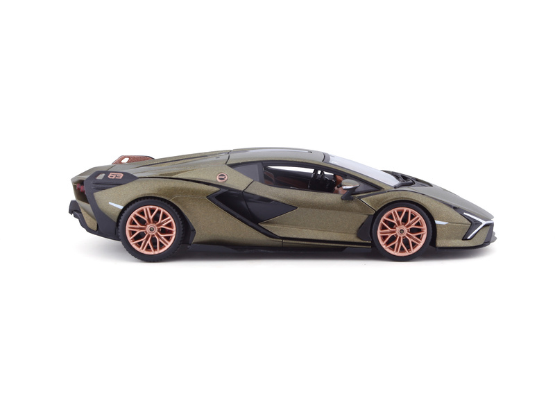 Bburago Lamborghini Sian FKP37 1:24 zelená metalíza