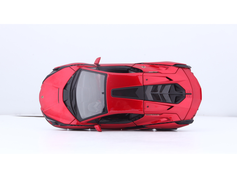Bburago Lamborghini Sian FKP37 1:24 červená metalíza