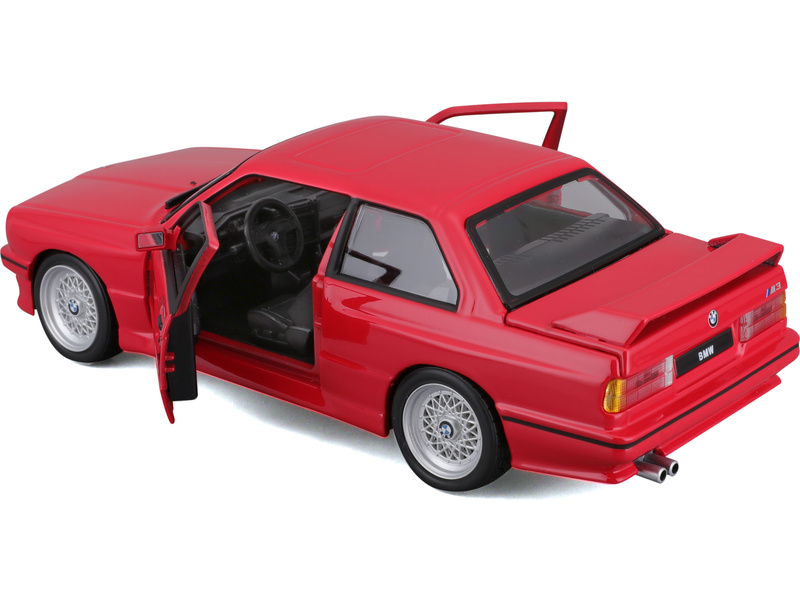 Bburago BMW 3 Series M3 1988 1:24 červená
