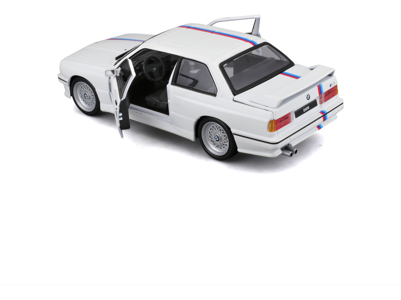 Bburago BMW 3 Series M3 1988 1:24 bílá