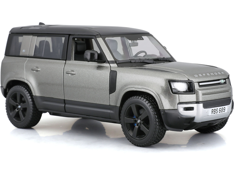 Bburago Land Rover Defender 110 1:24 zelená metalíza