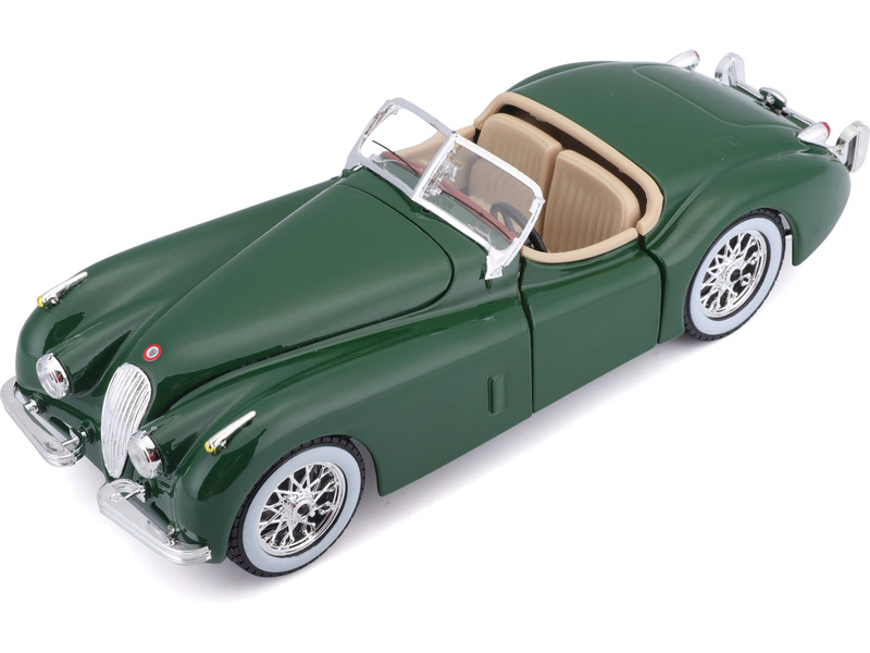 Bburago Jaguar XK 120 Roadster 1951 1:24 zelená