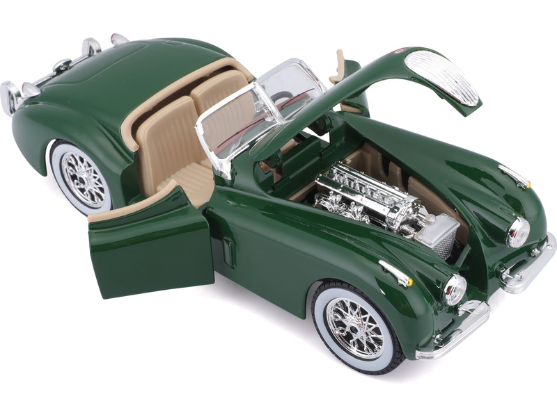 Bburago Jaguar XK 120 Roadster 1951 1:24 zelená