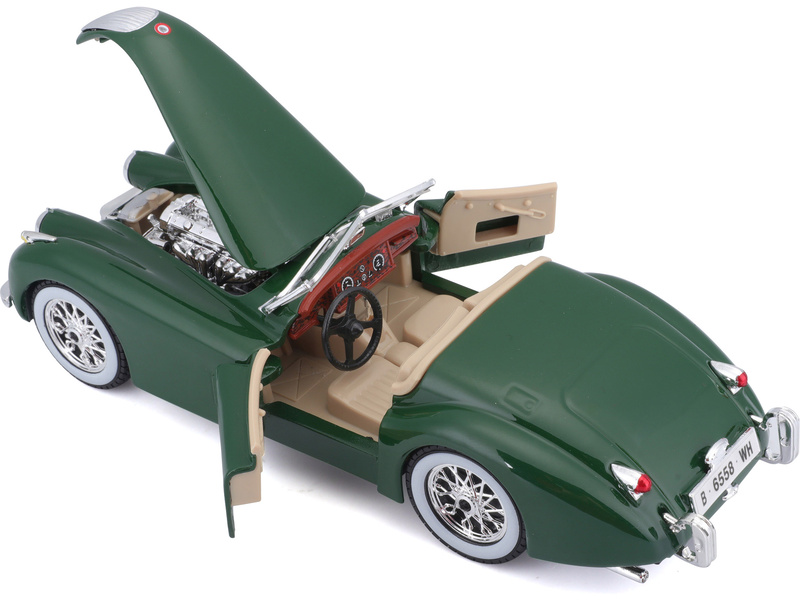 Bburago Jaguar XK 120 Roadster 1951 1:24 zelená