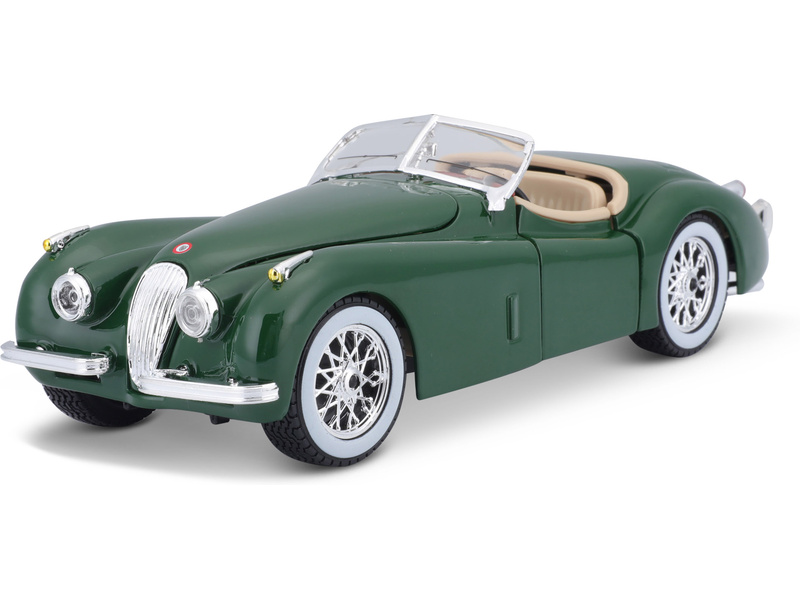 Bburago Jaguar XK 120 Roadster 1951 1:24 zelená