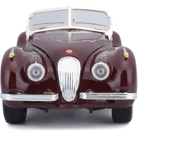 Bburago Jaguar XK 120 Roadster 1951 1:24 červená