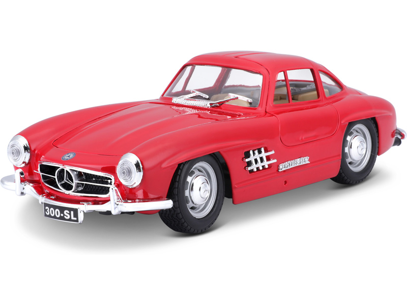 Bburago Mercedes-Benz 300 SL 1954 1:24 červená