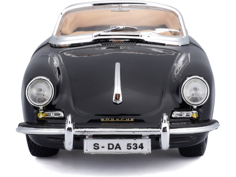 Bburago Porsche 356B Cabriolet 1961 1:24 černá