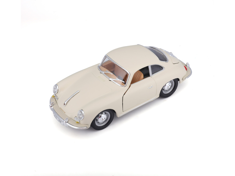 Bburago Porsche 356B Coupe 1961 1:24 krémová