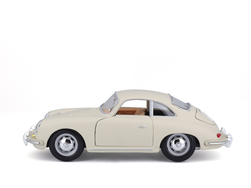 Bburago Porsche 356B Coupe 1961 1:24 krémová