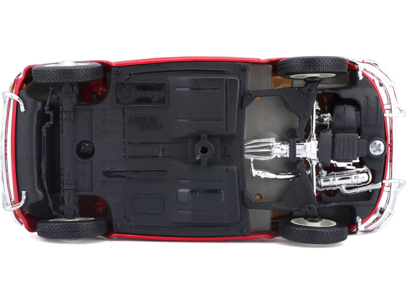 Bburago Fiat 500L 1968 1:24 červená