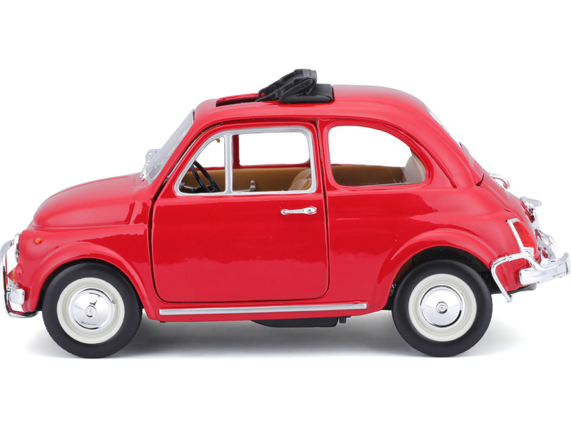 Bburago Fiat 500L 1968 1:24 červená