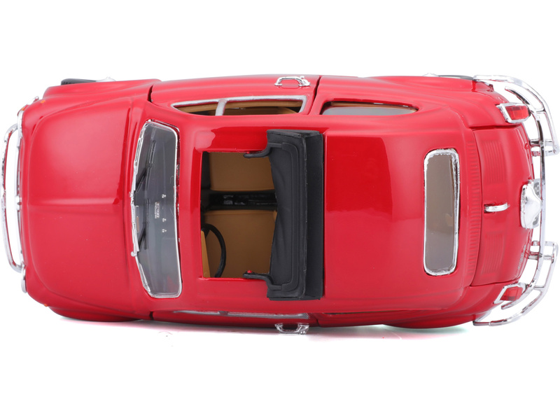 Bburago Fiat 500L 1968 1:24 červená