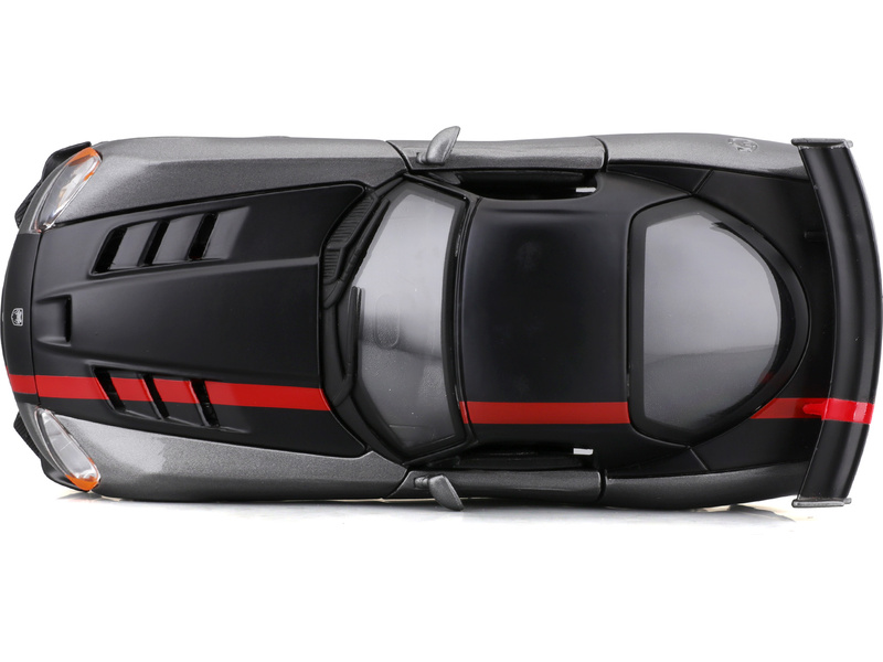 Bburago Dodge Viper SRT 10 ACR 1:24 šedá metalíza/matná černá
