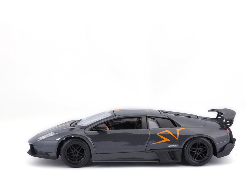 Bburago Lamborghini Murciélago LP 670-4 SV 1:24 China LE šedá metalíza