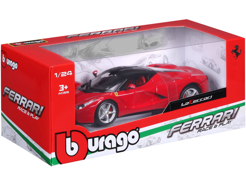 Bburago Ferrari LaFerrari 1:24 červená