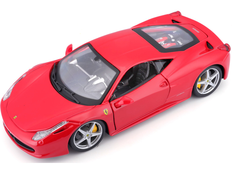 Bburago Ferrari 458 Italia 1:24 červená