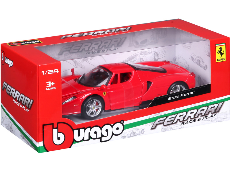 Bburago Ferrari Enzo Ferrari 1:24 červená