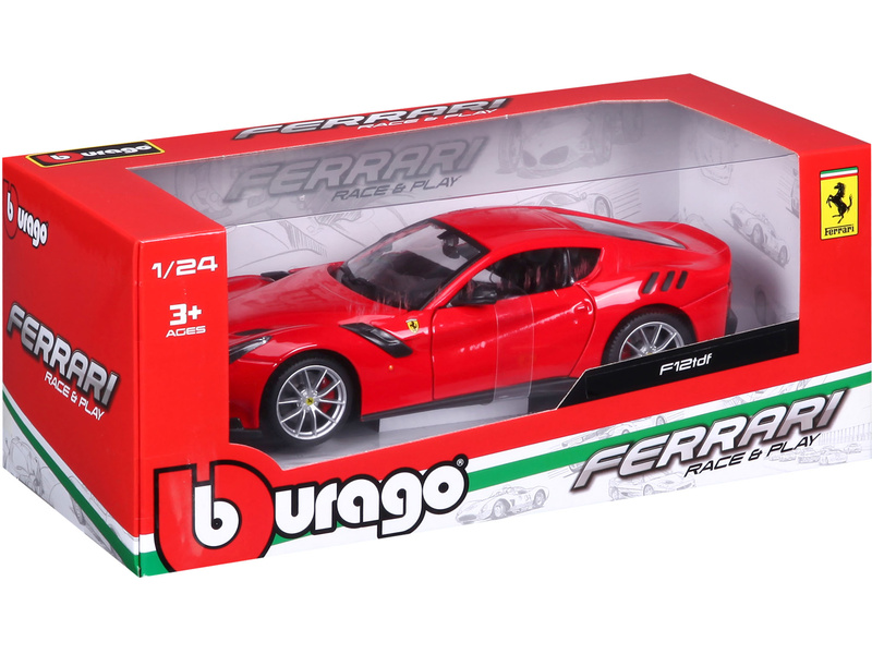 Bburago Ferrari F12TDF 1:24 červená